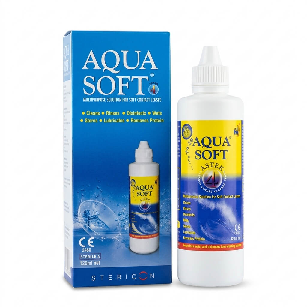 Aqua Soft Contact Lens Solution 120ml