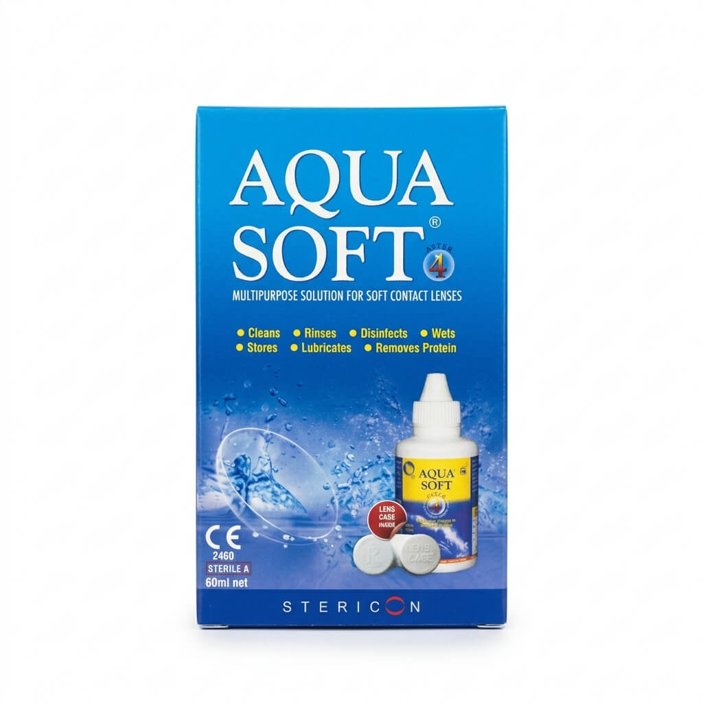 Aqua Soft Contact Lens Solution 60ml