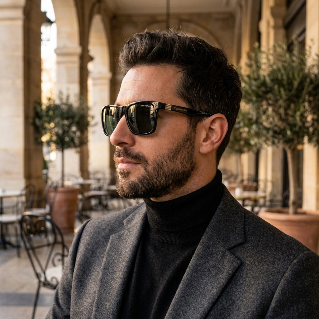 Black Wayfarer Sunglasses for Men and Women