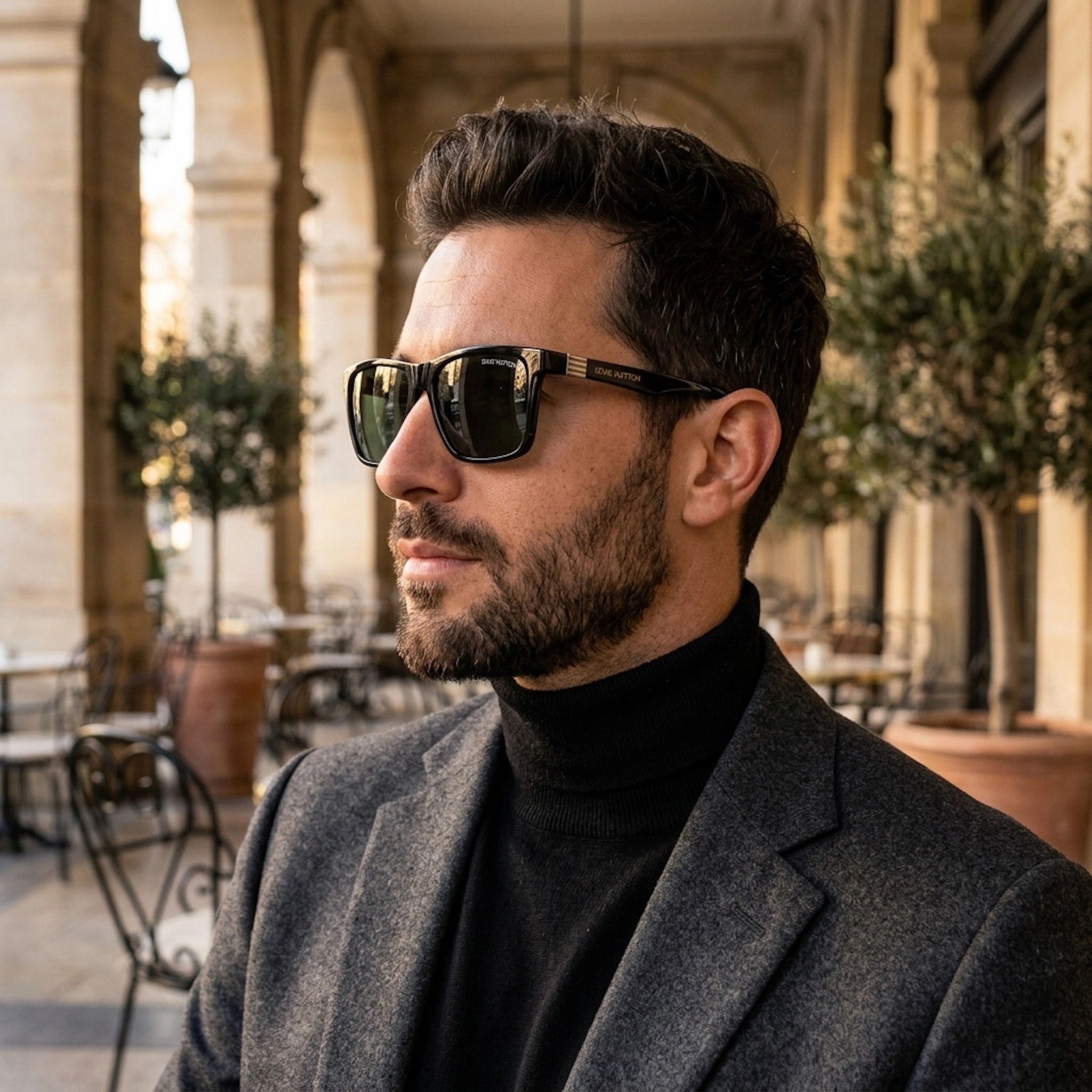 Black Wayfarer Sunglasses for Men and Women