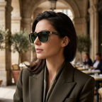Black Wayfarer Sunglasses for Men and Women