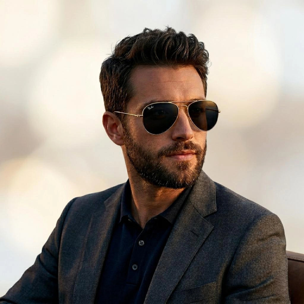 Green Aviator Sunglasses for Men and Women