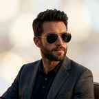 Green Aviator Sunglasses for Men and Women
