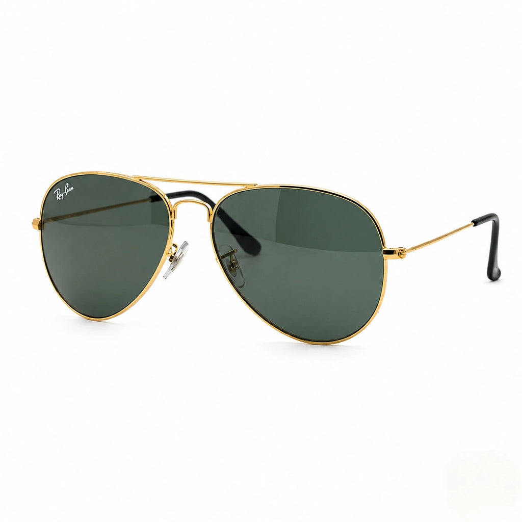 Green Aviator Sunglasses for Men and Women
