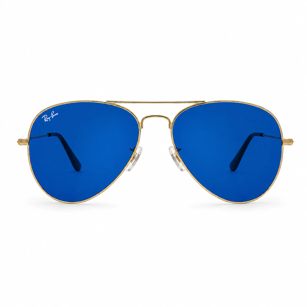 Blue Aviator Sunglasses for Men and Women
