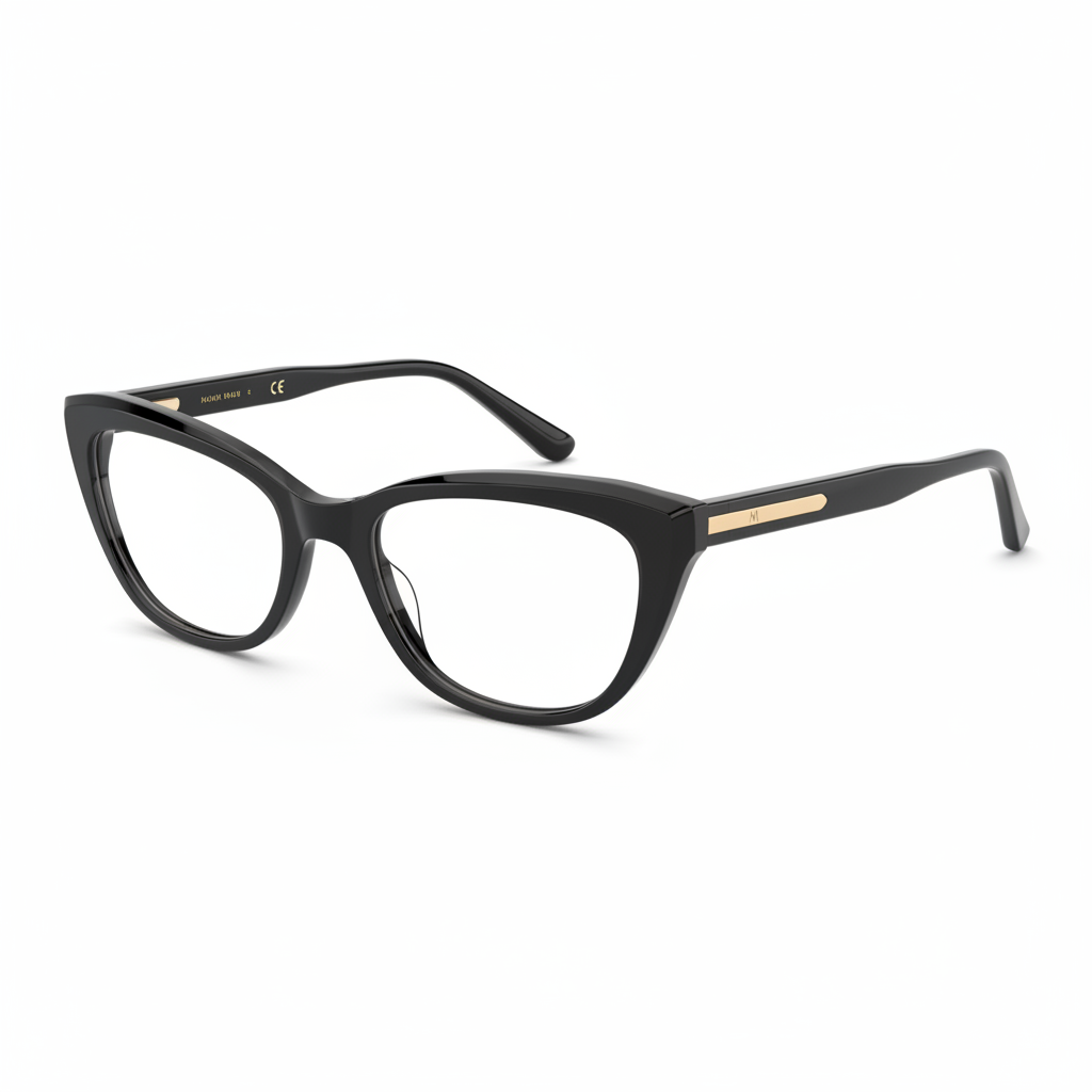 Black Cat Eye Eyeglasses for Women