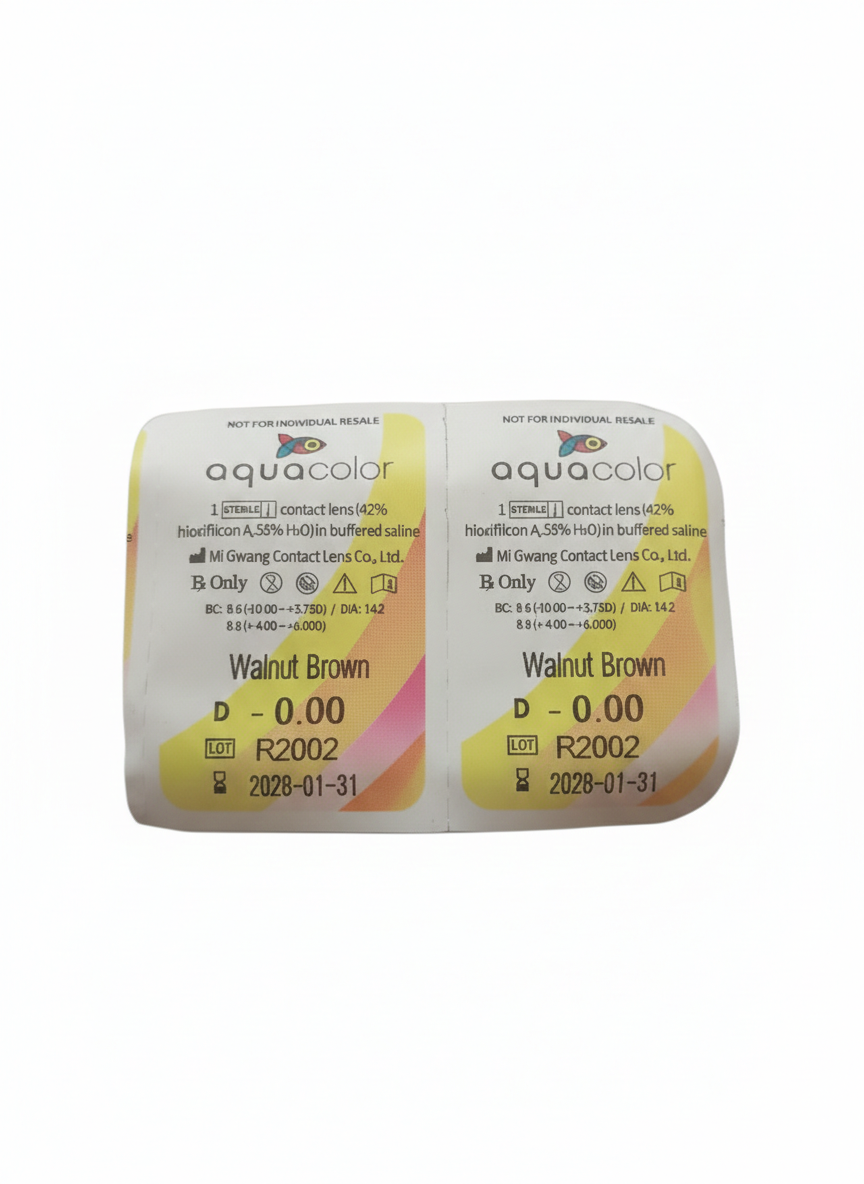 Aqua Color Contact Lens