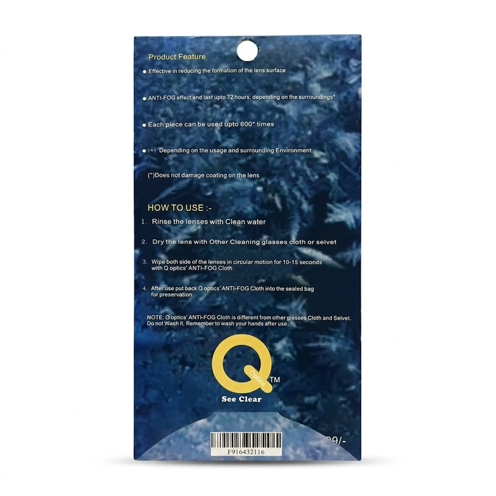 Dry Anti-Fog Cloth