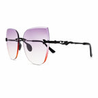 Purple Cat Eye Sunglasses for Women