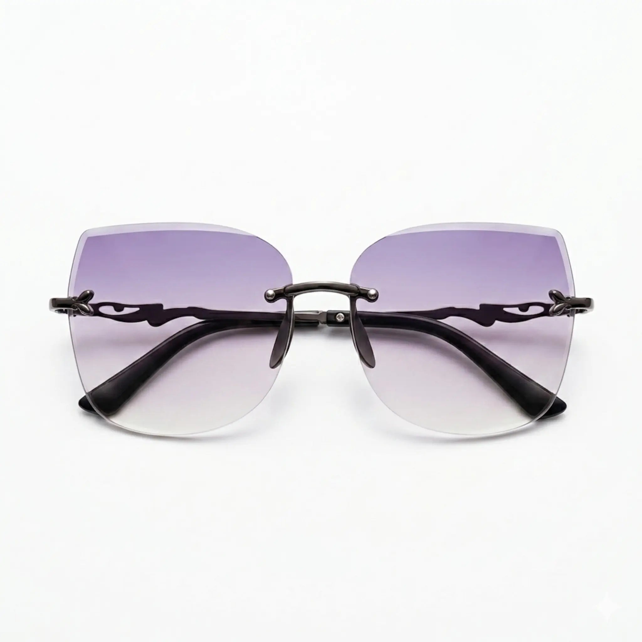 Purple Cat Eye Sunglasses for Women