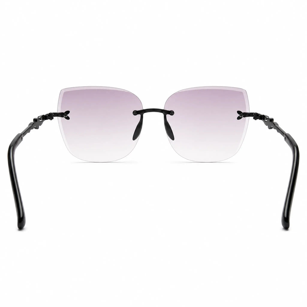 Purple Cat Eye Sunglasses for Women