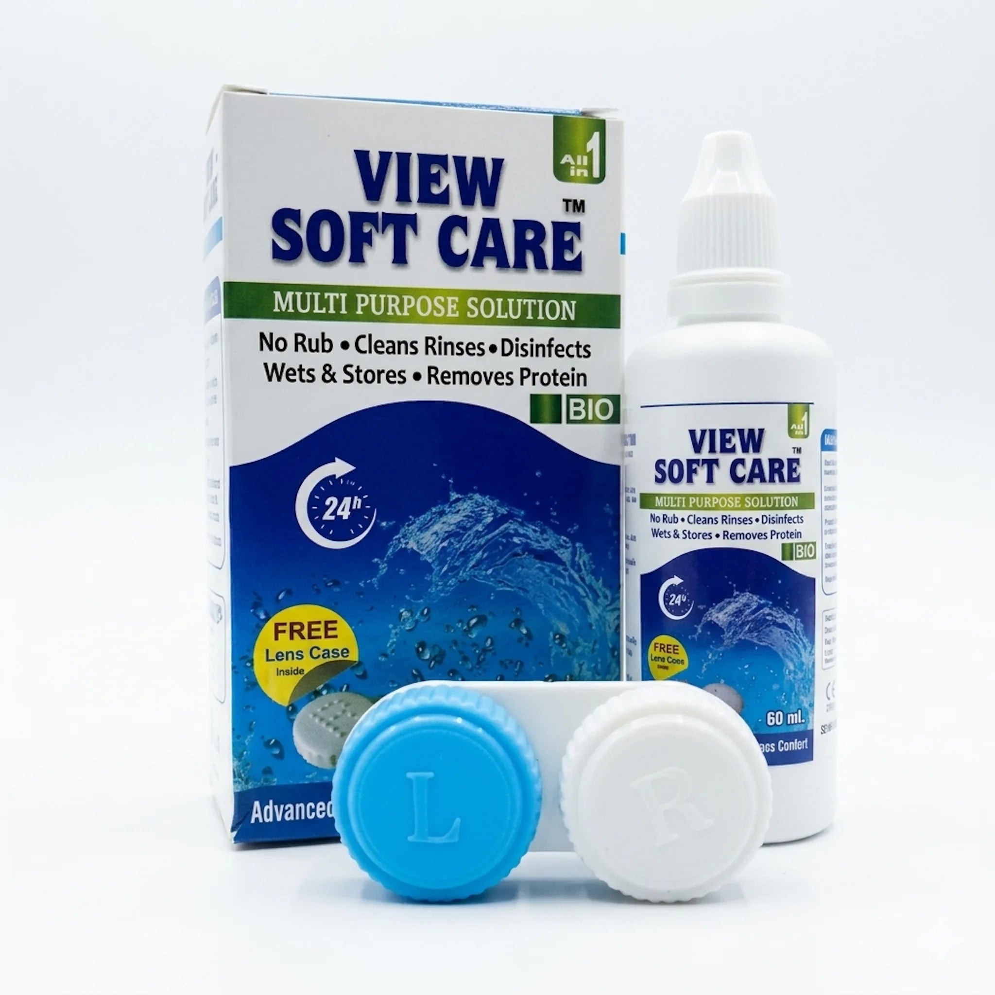 View Soft Care Contact Lens Solution 60ml