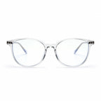 Grey Transparent Cat Eye Eyeglasses for Women