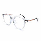 Grey Transparent Cat Eye Eyeglasses for Women